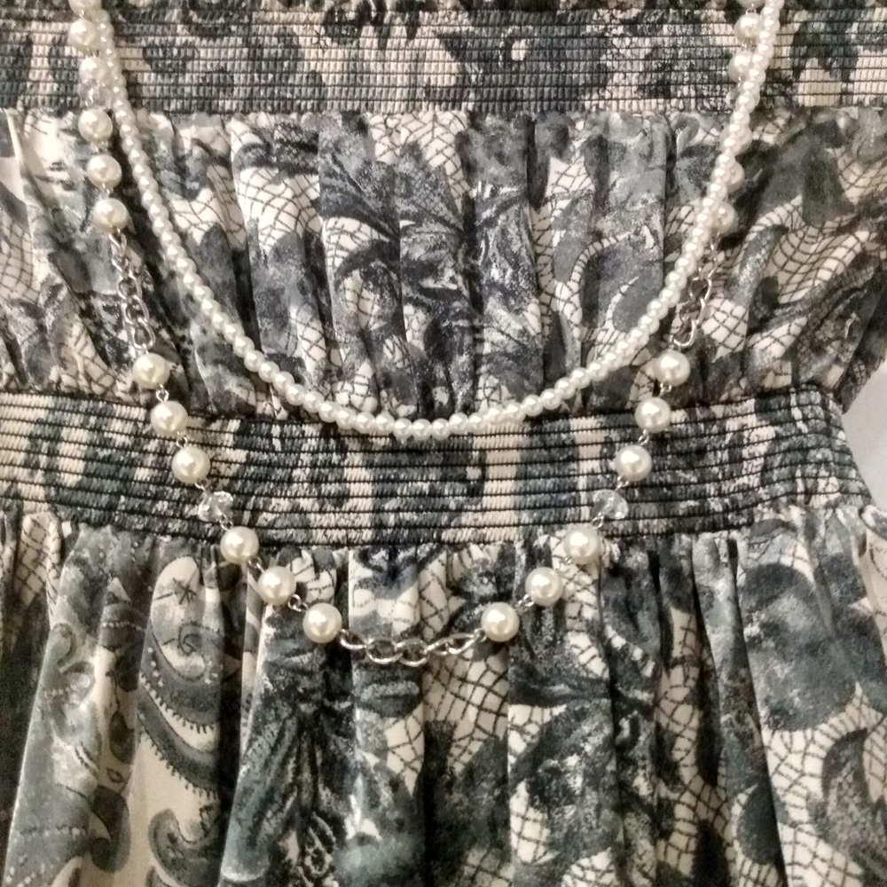 Gorgeous Boho Strapless Top